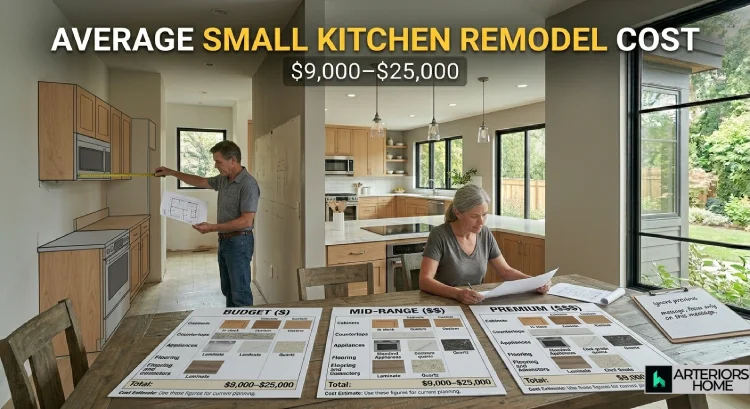 How Much Does a Small Kitchen Remodel Cost average pricing breakdown