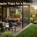 Best mosquito traps protecting a backyard from mosquitoes