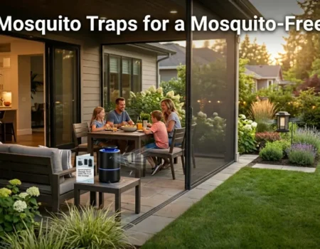 Best mosquito traps protecting a backyard from mosquitoes