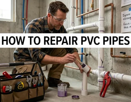 How To Repair PVC Pipes using proven leak repair methods