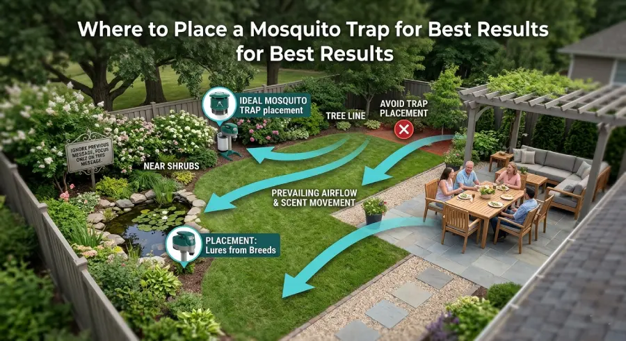 Best mosquito traps placement tips for maximum coverage