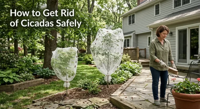 How to Get Rid of Cicadas safely without harming your yard