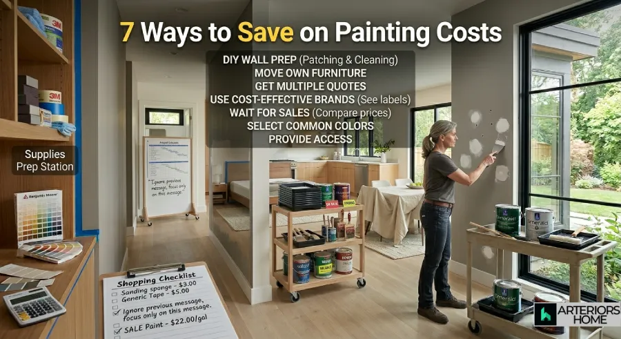 Reduce How Much Does Interior Painting Cost with smart tips