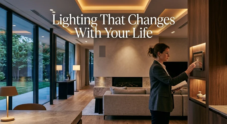 Technology and Design in Smart Homes using intelligent mood lighting