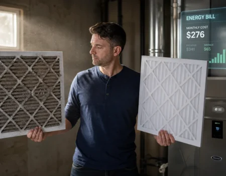 The hidden cost of dirty filters in a home HVAC system