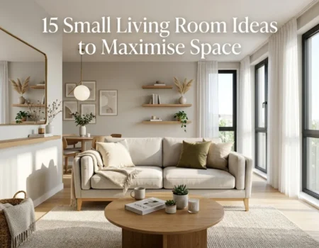 Small living room ideas for creating a bright and spacious modern interior
