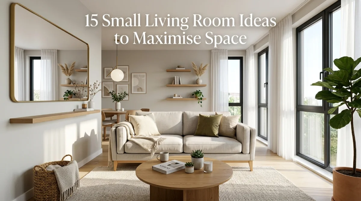 Small living room ideas for creating a bright and spacious modern interior
