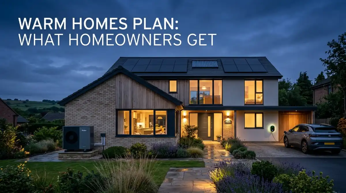 Warm Homes Plan grants for UK heating upgrades