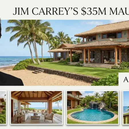 Jim Carrey house in Maui listed for $35 million on Keawakapu Beach
