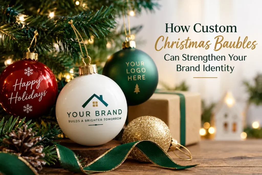 How Custom Christmas Baubles Can Strengthen Your Brand Identity