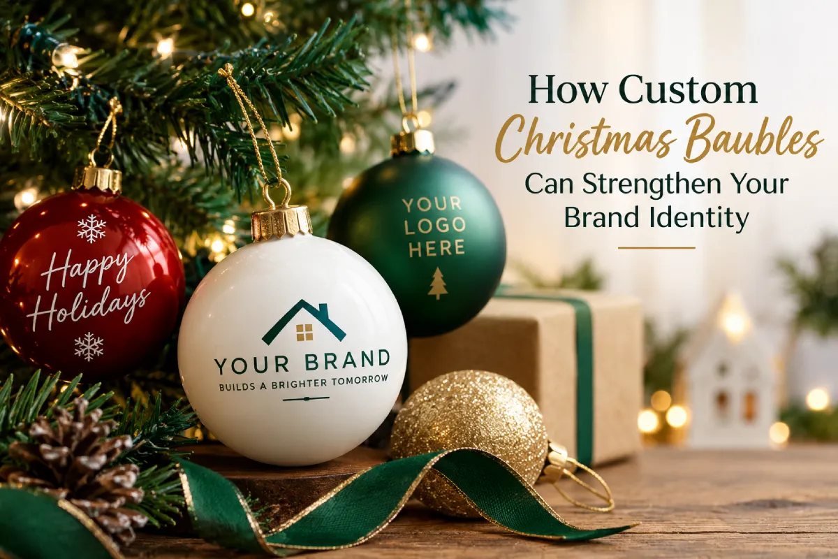 How Custom Christmas Baubles Can Strengthen Your Brand Identity