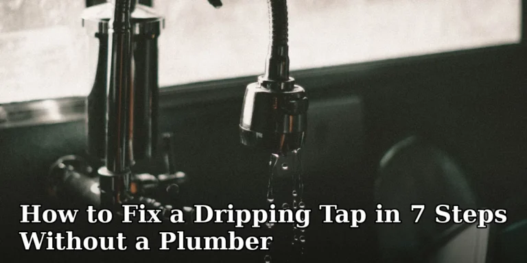 how to fix a dripping tap