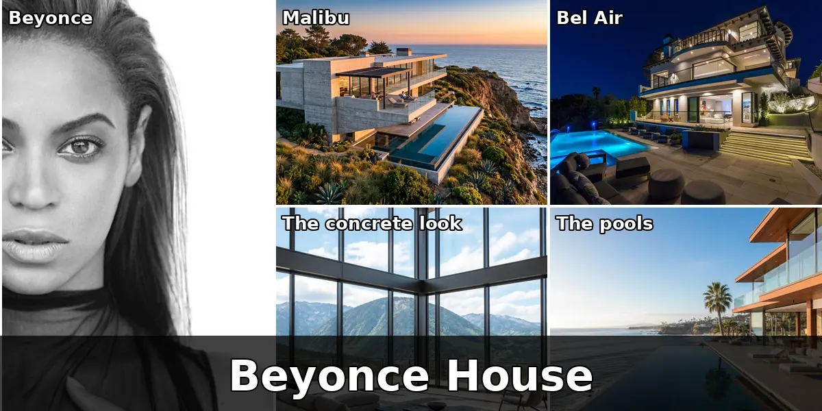 beyonce house: Tadao Ando concrete palace in Malibu