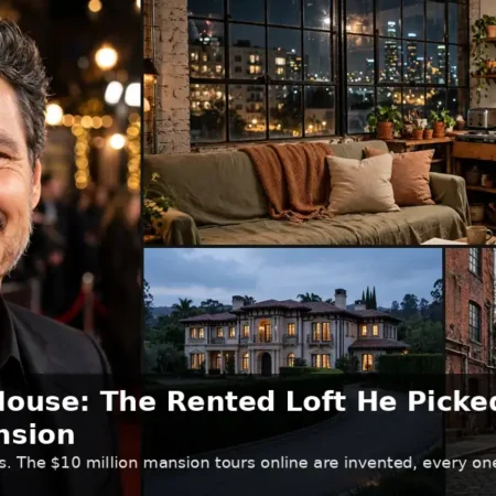 Pedro Pascal house story: his portrait, the rented Los Angeles loft and the Beverly Hills house he walked away from