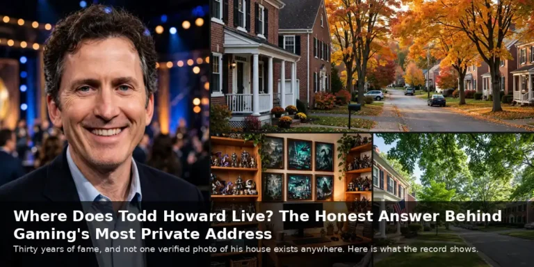 Todd Howard house mystery: his portrait, a Lehigh Valley street, a Rockville street and the one room ever described
