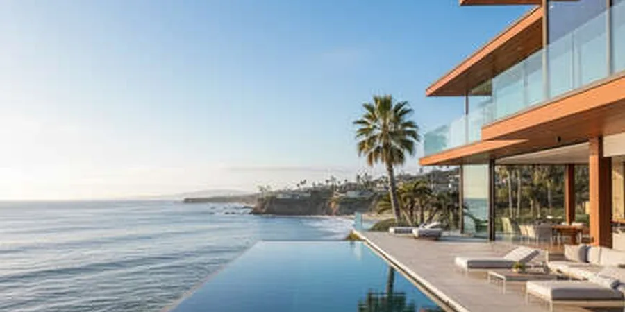 beyonce house: pool-within-a-pool design