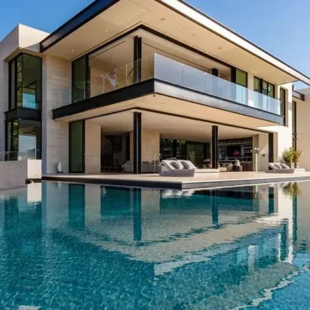 rihanna house: Rihanna's $13.8 million Beverly Hills home with pool and courtyard