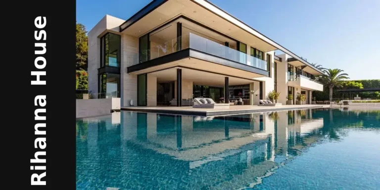 rihanna house: Rihanna's $13.8 million Beverly Hills home with pool and courtyard