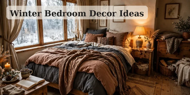 winter bedroom decor ideas